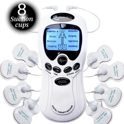 Electric Stimulation Pulse Muscle Massager Tens Unit Machine Therapy Pain Relief • $10.49