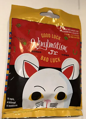 Disney 5 Pin Mystery Pack Retired Vinylmation Good Luck Bad Luck Sealed Bag JR • $29.95