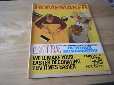 Vintage Homemaker Magazine May 1968 • £1.50