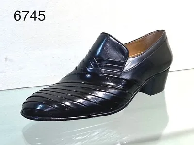 New *Reduced* Men's Donelli Classic Cuban Heel All Leather Shoes By Paco Milan • £62