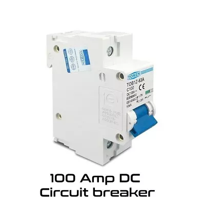 Efficient MCB 10A DC 1P Single Pole Circuit Breaker For Motorcycle Electronics • $13.47