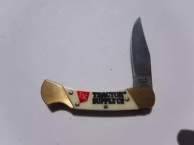 Vintage Tractor Supply Co KNIFE Single Folding Lock Blade Colonial USA  • $9.95