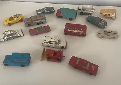 Vintage Lesney Matchbox Diecast Toy Car Lot • $14.99