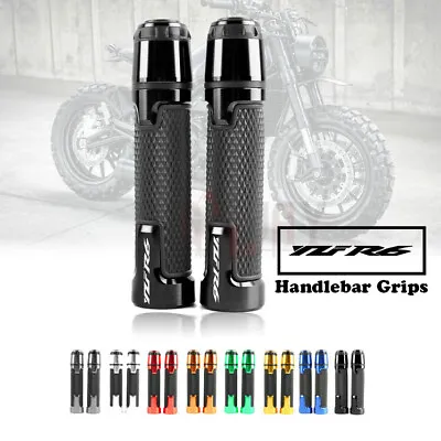 7/8 GEL Handle Bar End Motorcycle Hand Grips Fit YAMAHA YZF R6 YZFR6 YZF-R6 R6S • $17.99