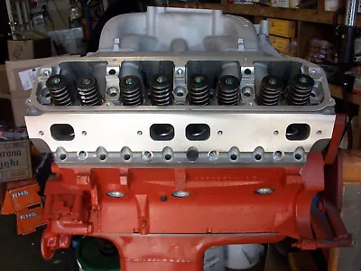 Mopar 440 Dodge Eng Edelbrock Alum Heads Re-bore Steel Crank LONG BLOCK&Strokers • $10500