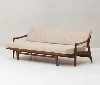Arne Wahl Iversen For Komfort Vintage Mid Century Danish Teak Day Bed Sofa MCM • £600