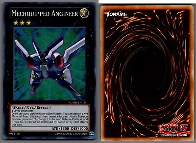 NUMH-EN035 Yugioh Mechquipped Angineer Holo Super Rare • $1.99