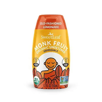 SweetLeaf Organic Monk Fruit Liquid Water Enhancer Old Fashioned Lemonade ... • $8.79