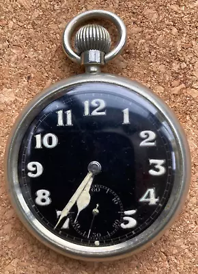 WW2 Military AM Pocket Watch • £60