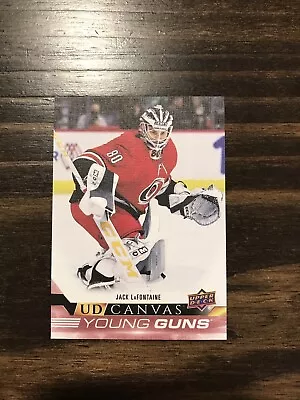 2022-23 Upper Deck Series 1 - UD Canvas Young Guns #C102 Jack LaFontaine (RC) • $0.99