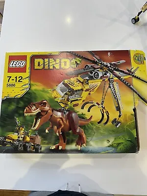 LEGO Dino: T-Rex Hunter (5886) Great Condition With Box And Books RETIRED • $180