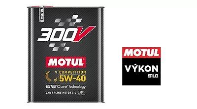 Motul® 300v Competition 5w40 Racing Engine Oil 1 X 2 Liter * 110817 • $43.84