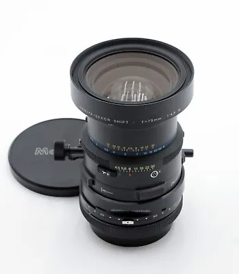 MAMIYA-SEKOR SHIFT Z 75mm F/4.5 W LENS FOR MAMIYA RZ67 SYSTEM • $395