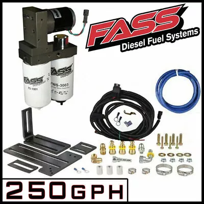 FASS 250 GPH Fuel Lift Pump For 2001-2016 Sierra 2500 3500 Duramax 6.6L Diesel • $739.05