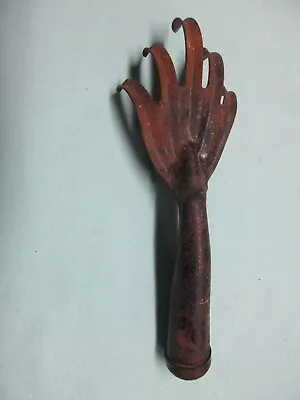 Vintage Small Hand Rake Garden Farm Tool Primative 5 Tine - NICE - 9 5/8'' Long • $5.99