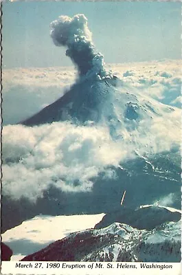 Postcard Mt St Helens Eruption Portland Washington Cascade Range Volcano Geology • $5.99