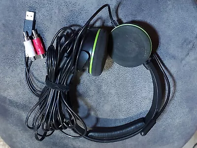 Turtle Beach EAR FORCE XLA Black & Green Headband Headsets For Xbox 360 • $15.99