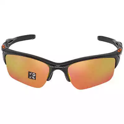 Oakley Half Jacket 2.0 Xl Fire Iridium Polarized Sport Men's Sunglasses 0OO9154 • $131.99