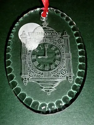 Marshall Field's Waterford Clock Medallion Ornament - New NIB • $85