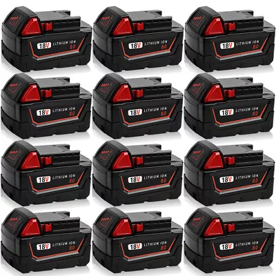 1~9x For Milwaukee For M18 Lithium 8.0 Extended Capacity Battery 48-11-1880 8Ah • $216.99