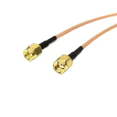 £2.99 • Buy SPECIAL - SMA Male To RP-SMA Male - Adapter Jumper Pigtail Cable - RG316 - 30cm