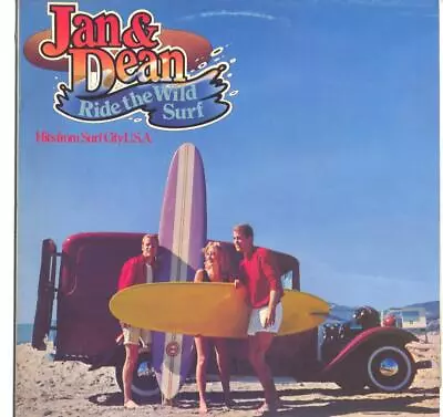 Jan And Dean - Ride The Wild Surf - 12  Vinyl Lp • £5.99