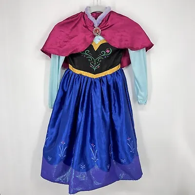 Halloween Girls Frozen Costume Dress Anna Disney Princess Collection 5/6 • $15