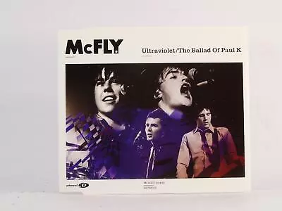 MCFLY ULTRAVIOLET (WITH POSTER) (H30) 4 Track CD Single Picture Sleeve UNIVERSAL • £4.30