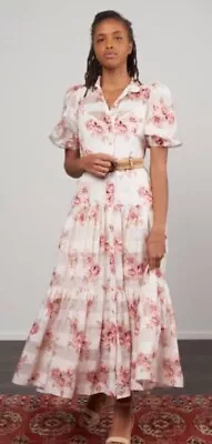 Zimmermann Rosa Striped Midi Size 0 • $400