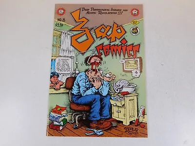 ZAP COMIX #8 VF/NM 9.0 - R Crumb New Old Stock Unread Underground Comics • $25