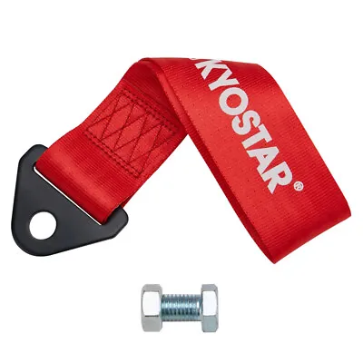 $17.50 • Buy Universal High Strength JDM KYOSTAR Racing Front&Rear Tow Towing Strap Belt Hook