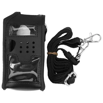 Walkie Talkie Leather Soft Case Cover For  UV 5R Portable Ham Radio UV-5R9919 • £5.69