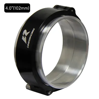 4'' 102mm Aluminum HD Intake V-Band Clamp Flange Intercooler Pipe Quick Release • $30.68