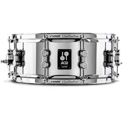 SONOR AQ2 Steel Snare Drum 14 X 5.5 In. Chrome • $179