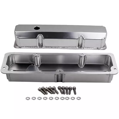 $90.35 • Buy Engines Tall Aluminum Valve Covers Fit For Ford FE 1958- 1976, 332, 352, 390-428