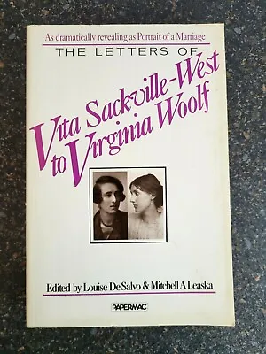 £19.99 • Buy The Letters Of Vita Sackville-West To Virginia Woolf By Vita Sackville-West P/B
