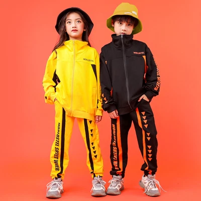 £9.99 • Buy Kids Street Dance Costume Boys Cool Hip Hop Clothes Girls Performance Outfit UK