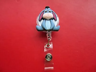 Eeyore Retractable Badge Reel For Id Holder Lanyard  • £4.55