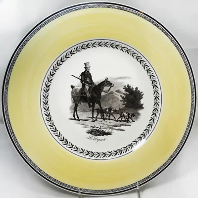 AUDUN CHASSE By Villeroy & Boch Dinner Plate 10.5  NEW NEVER USED Germany • $54.99