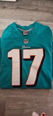 Dolphins Jersey Mens 3XL/56 Nike NFL On Field Tannehill 17 Embroidered Aqua NWOT • $39.99