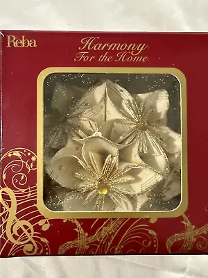 Reba Harmony For The Home Ornament- Music Sheets- Globe Shaped • $20