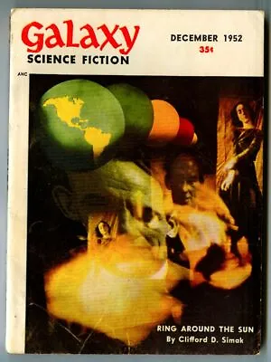 Vintage December 1952 GALAXY SCIENCE FICTION Magazine! The DEEP By Isaac ASIMOV! • £16.05