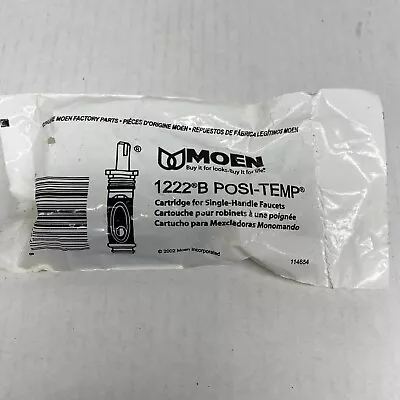 New Factory Sealed Genuine Moen 1222 1222b Posi-temp Cartridge Tub Shower Usa • $15