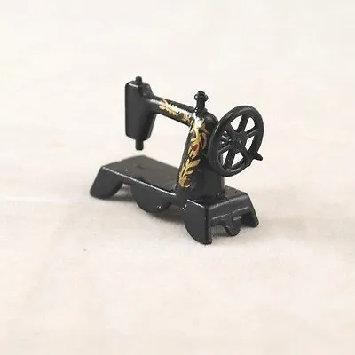 Sewing Machine Portable -  Dollhouse Miniature 1/12  Scale D7781 Metal • $2.50