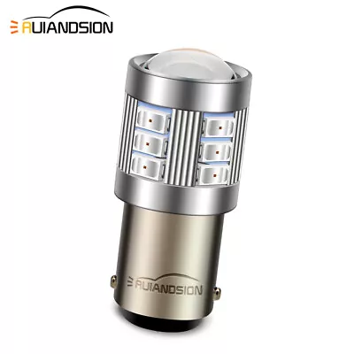 BA15D 1142 1076 5630 LED 1800lm Red Bulb For Car/Boat/Caravan 10-60V Ruiandsion • $8.41