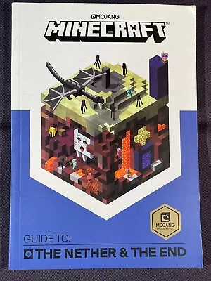 Mojang Minecraft Guide To: The Nether & The End Paperback Book Official Product • $13.26
