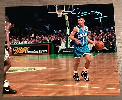 Muggsy Bogues Autographed Photo 8x10 Charlotte Hornets! #47 • $9.99