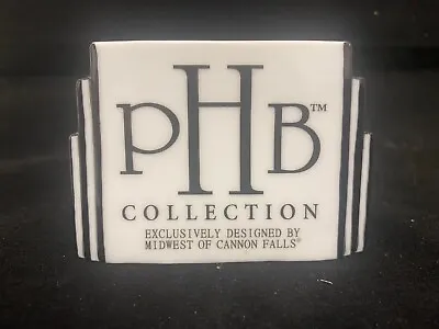 PHB Porcelain  Sign Hinged Box By Midwest Of Cannon Falls • $9.98