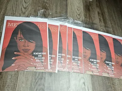 Soldout! Aaliyah Magazine Metro Detroit 2021 Thin Newsletter I.D Complex Ebony • $29