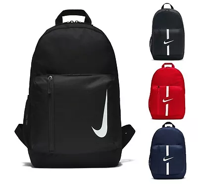 Nike Backpack Rucksack School Bag Black Gym Sports Unisex Travel Holiday PE • £26.98
